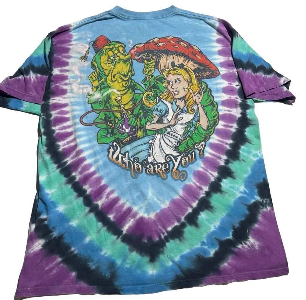 Light Fantasy Dont You Know Tie-Dye T-Shirt Tee , - Picture 4 of 5